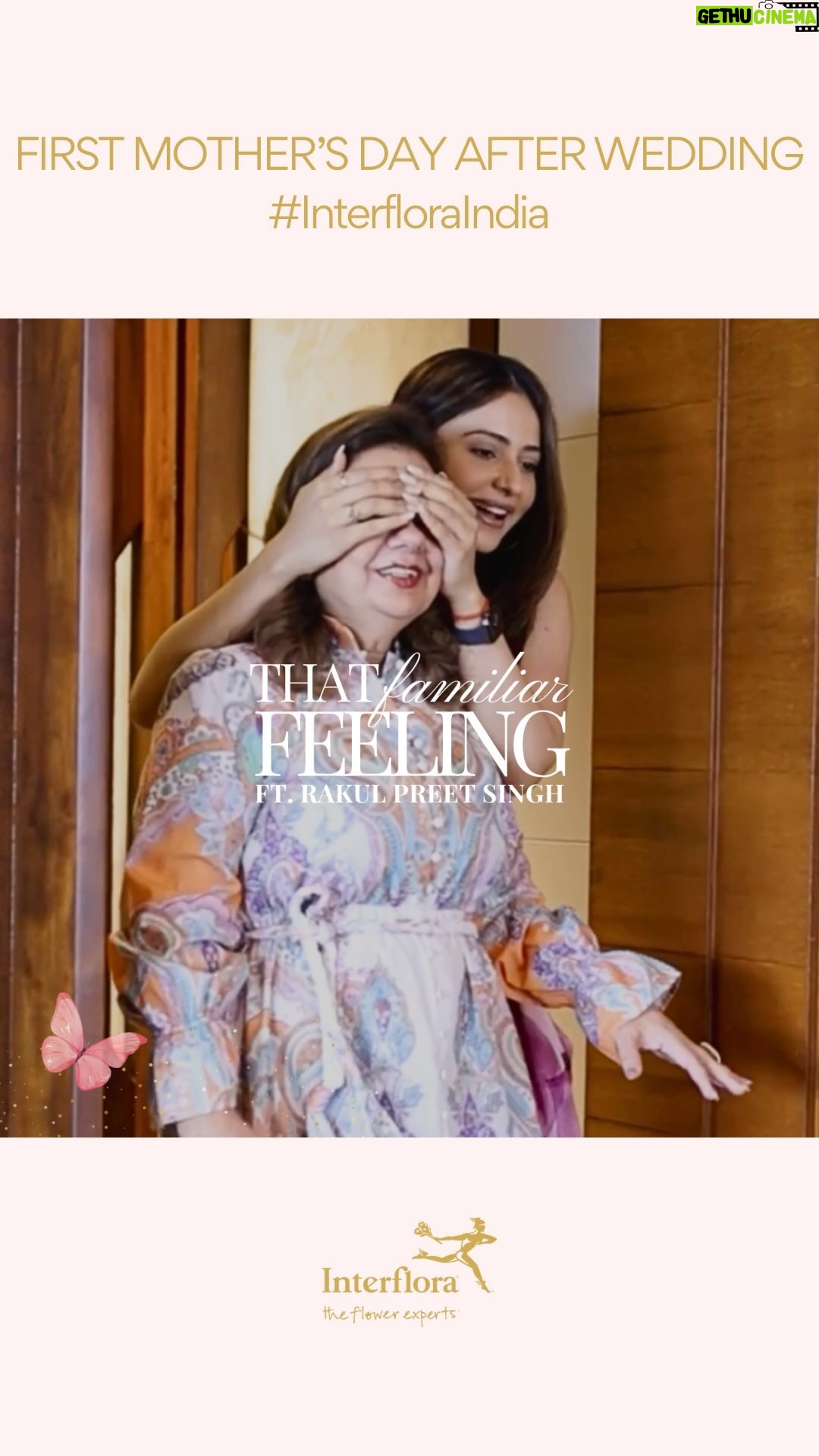 Rakul Preet Singh Instagram - This Mother’s Day, it’s all about spreading love and joy and celebrating new relationships! Join me as @interfloraindia helped me pull off the sweetest surprise for my incredible mother-in-law, making memories that will last a lifetime, capturing the essence of ‘That Familiar Feeling’ with their blooms 💖 #InterfloraIndia #ThatFamiliarFeeling #RakulPreetSingh #TheInspirationalMom #RakulForInterflora #MothersDay #NewAtInterflora #FlowersOfInstagram #InterfloraReels #InternationalFlorist #FlowersInIndia #MothersDayGifts Interflora India | Rakul Preet Singh | Florist | Luxury Flowers | Online Flowers In India | Mother’s Day | Surprise | Mother’s Day Gift