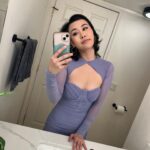 Ramona Young Instagram - Good evening and Goodnight. 🎀💜 @mptf @netflix @televisionacad