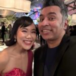 Ramona Young Instagram - Good evening and Goodnight. 🎀💜 @mptf @netflix @televisionacad