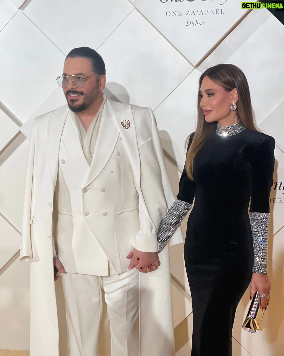 Ramy Ayash - 28.7K Likes - Happy to be part of the Grand Opening of the one and only hotel @ooonezaabeel Dubai with my gorgeous wife @dalidaayach
Suit by @ramisalamoun
Styled by @jonymatta
Manged by @sossiwartanian @theswmanagement