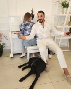 Ramy Ayash Instagram - Dalida giving a melody to my life 🤍 @dalidaayach #ramyayach #رامي_عياش