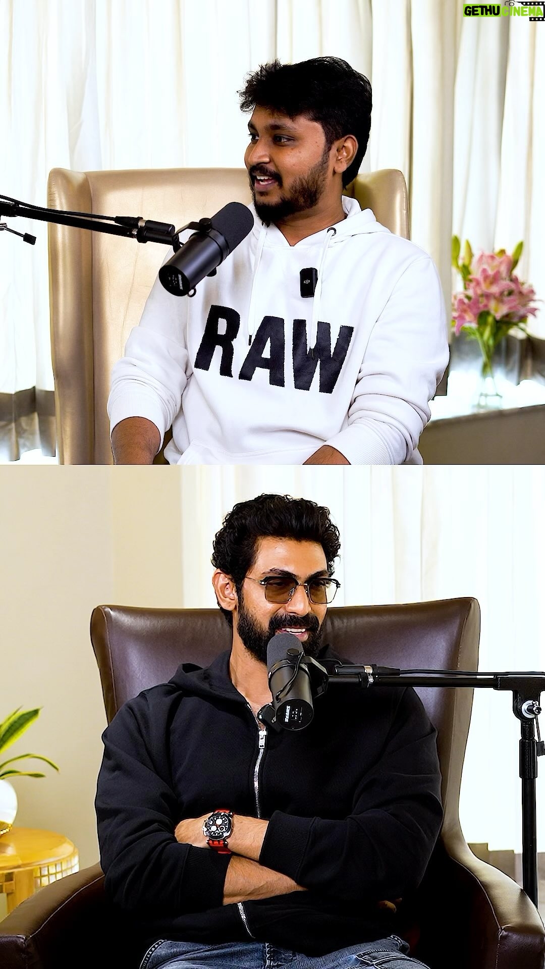 Rana Daggubati Instagram - Full Podcast is out now!! (Link in bio)