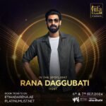 Rana Daggubati Instagram - From celebrating classic favourites to groundbreaking newcomers, join me as I host the biggest night of #IIFAUtsavam2024. Where we shine the spotlight on the brightest hits of South Indian Cinema. Book your tickets now & I’ll see you on 6th - 7th September #InAbuDhabi #YasIsland Book your tickets - Etihadarena.ae and Platinumlist.net @Yasisland @visitabudhabi @iifautsavam