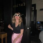 Raquel Bigorra Instagram – Rapidito que no tengo mucho tiempo pa’ la posadera jejeje 👠 Hello por aquí 👠