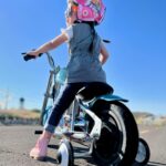 Raquel Pomplun Instagram - @hypergogoofficial 💕 obsessed with this electric motorcycle for my little one’s spirit of adventure ❤️‍🔥 Link in Bio 👆🏽 and use discount code “RP30” #hypergogo #motorcycle #toddler #kids #daughter #pomplunation #ad #collaboration #RaquelPomplun #freespirit #rider #cruiser #chopper #✌🏽