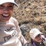 Raquel Pomplun Instagram - Family, BFF, wind and hike 💕 The best Natural Therapy 🙌🏽 What’s the longest hike you’ve done? This was a 2 mile hike round trip, ergo carrying baby girl half way 😂 @lissette.garciaa @aletspomplun #hike #nature #earth #walking #workout #naturalworkout #bff #familia #family #daughter #hubby #drone #vlog #reels #viral #raquelpomplun #pomplunation #trail #trails #winter #winterhike
