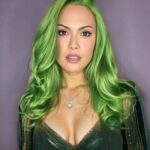 Raquel Pomplun Instagram - Playing a bit with #AI …. This sh$t is crai! Did you wear your green today? #happystpatricksday ☘️ PS: AI gave me that extra size lol 😂😂😂 #theynotthatbig #RaquelPomplun #Green #stpatricksday #stpatty #weargreen #pomplunation #hairporn #lovingthis #fun #art #ihadinsomnialastnight 😅