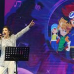 Rasha Rizk Instagram - لقطات من حفل الرائعة @rasha_rizk ضمن فعاليات مهرجان الشارقة القرائي للطفل.. Clicks from @rasha_rizk concert at the @sharjahbookauthority #rasharizk | #sharjahchildrensreadingfestival | #spacetoon