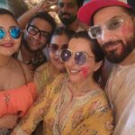 Rashami Desai Instagram - I normally don't like to put my personal moment but this was fab. I just couldn't stop my self uploading my best memories with my best ppl . . #rashamidesai #rashamians #holi2024 #love #whatelseispossible #immagical✨🧞‍♀️🦄