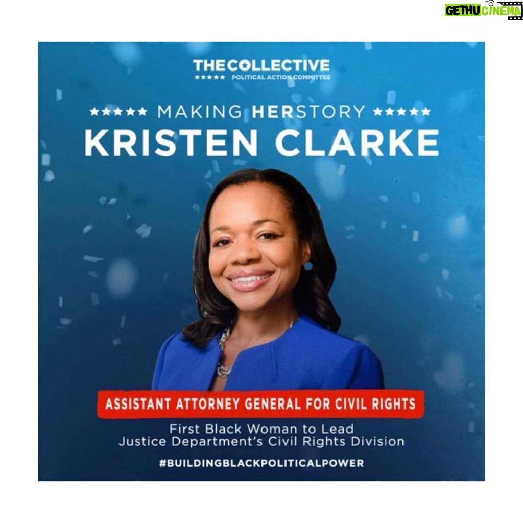 Rashida Jones Instagram - History has been made! On the anniversary of George Floyd's death, @kristenclarke, the daughter of Jamaican immigrants, just became the first woman and the first Black woman EVER confirmed to lead the Civil Rights division at @thejusticedept. She has spent her entire career advocating for equality and will make sure everyone, including the most marginalized, are treated equally and fairly under the law. Congratulations to my former classmate Kristen Clarke! We are in good hands.