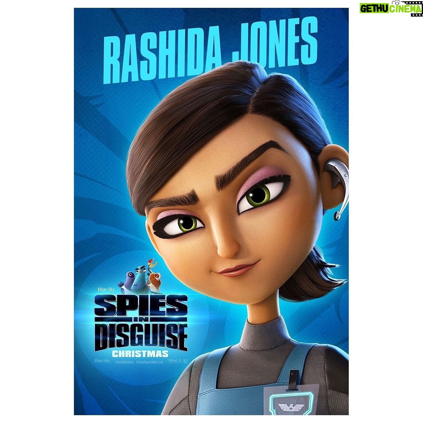 Rashida Jones Instagram - Catch me as Marcy in #spiesindisguise, in theaters this Christmas. Link to the new trailer in my Story!