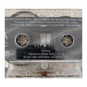 Rashida Jones Instagram - Andre Harrell gave me this promotional cassette of the artists on his label Uptown in 1996...I was 20 and wore it OUT.  Little did I know that all these years later it would still be my favorite grouping of songs ever!! Andre's taste and nurturing of talent was beyond inspired. So many jams on here!!!