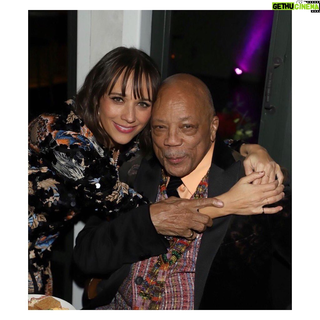 Rashida Jones - 87.1K Likes - Happy 87th birthday to the realest!! I love you so much and feel exceptionally grateful to have you as my papa, today and everyday ❤️🐐💯❤️ @quincydjones