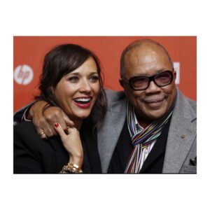 Rashida Jones Instagram - Happy Father's Day to the best.  Love u so much @quincydjones ❤️❤️❤️
