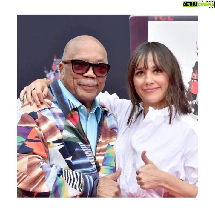 Rashida Jones - 58.3K Likes - This man is 90 today!!! 90 pics on his 90th birthday! No one has lived more life, survived more challenges, contributed more culturally, loved with every piece of his heart than “le Q”. I feel so blessed to have you as my father, my friend and my mentor. How did I get so lucky?? You taught me how to make decisions out of love and not fear, to stay curious, to value humility, to travel, to work hard, to laugh through pain, to see humanity in everyone.
Happy 90th to my dear papa. I love you ad infinitum!!!!!