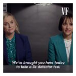 Rashida Jones Instagram - Amy Poehler and I took a lie detector test with @vanityfair, and let’s just say it created more questions than answers 🤔😂 Link in my story #duncanville