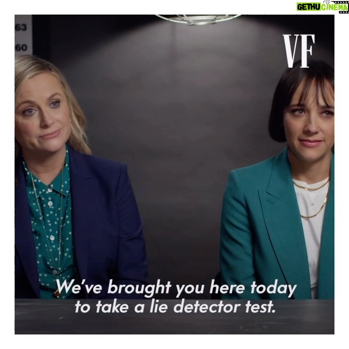 Rashida Jones - 63.1K Likes - Amy Poehler and I took a lie detector test with @vanityfair, and let’s just say it created more questions than answers 🤔😂 Link in my story #duncanville
