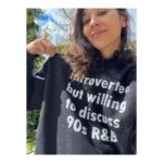 Rashida Jones Instagram - When you feel deeply seen by your friend on your birthday. Thank you Amy P for nailing it w this sweatshirt!