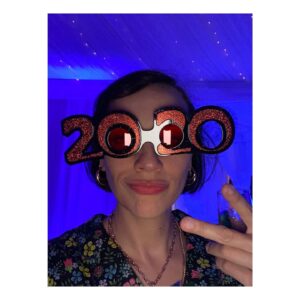 Rashida Jones Instagram - Deuces to 2020!  I posted this same photo last New Year’s Eve, but, like everything this year, it has taken on a whole new meaning.