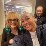 Raven-Symoné Instagram - Last night was a great night to celebrate legendary women. @acnestudios from head to toe. Meeting amazing women and being in the presence of legends. I was honored. @carolinerhea4real hosted but didn’t send me our picture! Xx love you! Hehe