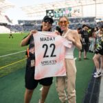 Raven-Symoné Instagram - @weareangelcity great memories!!! Thanks for the Jersey!!! And thanks to @saulopez for these fire shots!! Xoxo