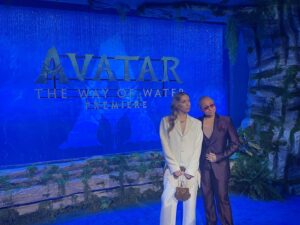 Raven-Symoné Instagram - Amazing night at #avatar premiere with @mirandamaday! Great movie! All 3.5 hours!! @suitedbydutch @tanner.fletcher @prada