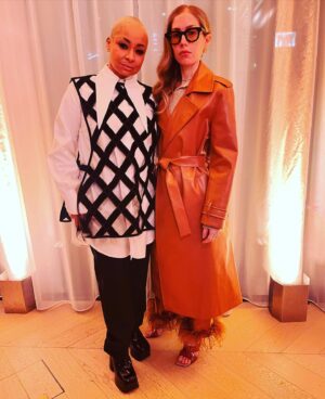 Raven-Symoné Instagram - @variety thank you so much for this honor. I was so amazed at the love emanating from the room @disney @disneychannel my @mirandamaday and team. What an amazing night! Family entertainment has been my home for over 30 years. It’s humbling for industry peers to see the work I put in. Thank you.  #variety #disney #outfit @jskystyle @christiebrowngh @dolcegabbana