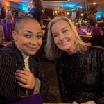 Raven-Symoné Instagram - Last night was a great night to celebrate legendary women. @acnestudios from head to toe. Meeting amazing women and being in the presence of legends. I was honored. @carolinerhea4real hosted but didn’t send me our picture! Xx love you! Hehe