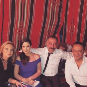 Rawaa El Saady Instagram - مع الغوالي 💖💖💖
@nadinetahseeinebekoffcial 
@abdulmonemamayri
@ali__aldeek
