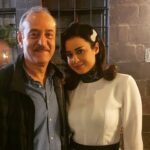 Rawaa El Saady Instagram - أستاذنا الكبير ❤ #بسام_كوسا #روعة_السعدي #سوق_الحرير #dubai #mbc