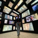 Rawan Mahdi Instagram - Netflix Booth from The Red Sea Film Festival souk ✨ #لأنها_أبدعت #women_impowerment 👸🏻 Had an amazing tour to learn about Arab female directors, writers, producers and actors. Through their journeys, struggles and big achievements in the industry it was truly inspiring @netflixmena ❤️ Signed with my character’s name who represents one of the powerful women and her journey to success. soon #The_Exchange