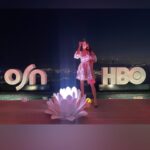 Rawan Mahdi Instagram - From the OSN&HBO Event 💗 Thank you for having me and congratulations on renewing your contract.