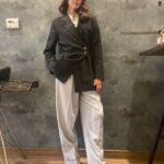 Rawan Mahdi Instagram - In between press conference and the premier, looking good and feeling good 🤍 Styled by my loves @amplifiedeyecandy.co Thank you girls for your kindness and love. Big thank you @harveynicholskuwait for always being with me. Hair by my favorite @id_beautyrefinery