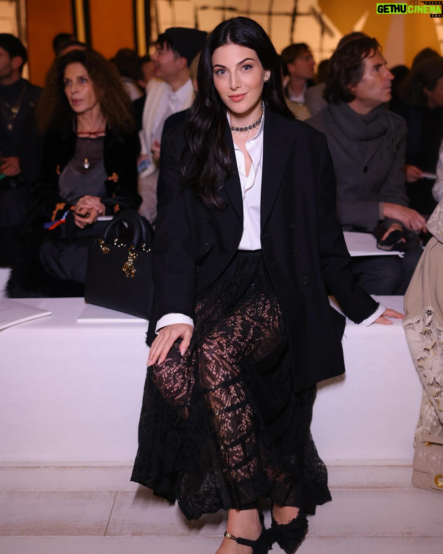 Razane Jammal - 47.5K Likes - First appearance as the One Dior Ambassador for the Middle East at the #DiorCouture Show by @mariagraziachiuri wearing the new “Lady D-Sire” bag 🖤
Photos @patricksawaya
Stylist @farahmounzer
Makeup @auroregautier_mua @diorbeauty
Hair @cyrilhair
Management @kareemsamy @mad_solutions