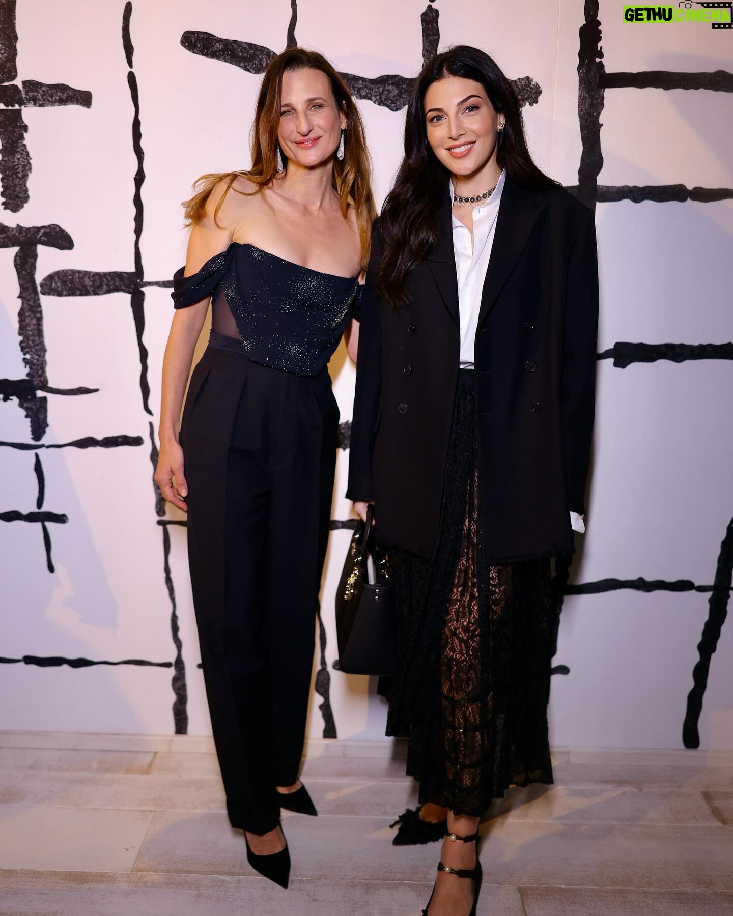 Razane Jammal - 47.5K Likes - First appearance as the One Dior Ambassador for the Middle East at the #DiorCouture Show by @mariagraziachiuri wearing the new “Lady D-Sire” bag 🖤
Photos @patricksawaya
Stylist @farahmounzer
Makeup @auroregautier_mua @diorbeauty
Hair @cyrilhair
Management @kareemsamy @mad_solutions