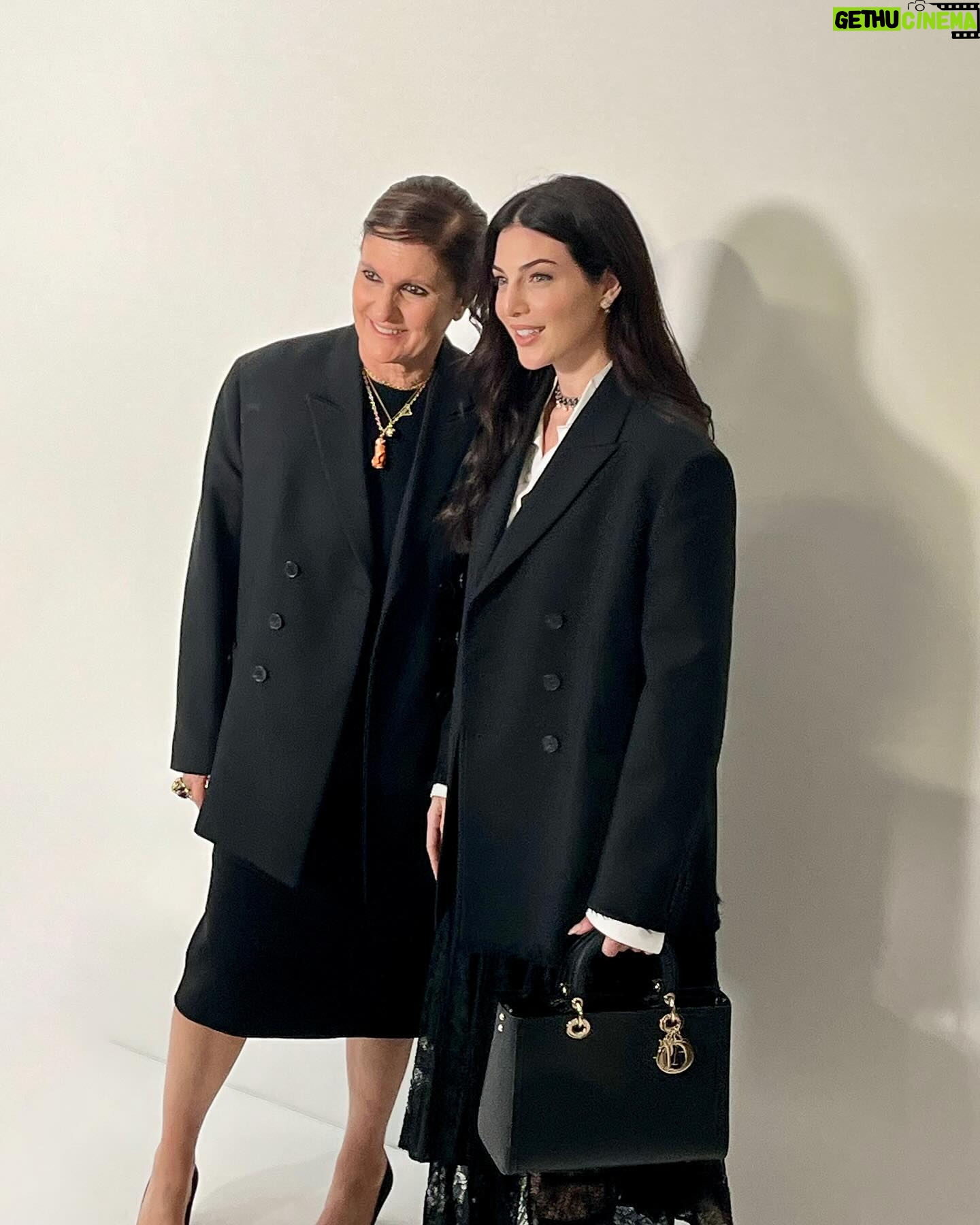 Razane Jammal - 47.5K Likes - First appearance as the One Dior Ambassador for the Middle East at the #DiorCouture Show by @mariagraziachiuri wearing the new “Lady D-Sire” bag 🖤
Photos @patricksawaya
Stylist @farahmounzer
Makeup @auroregautier_mua @diorbeauty
Hair @cyrilhair
Management @kareemsamy @mad_solutions