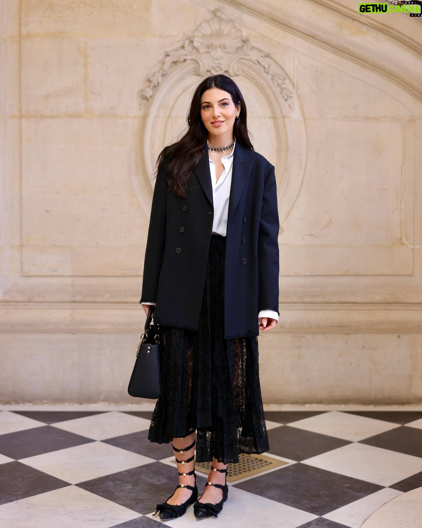 Razane Jammal - 47.5K Likes - First appearance as the One Dior Ambassador for the Middle East at the #DiorCouture Show by @mariagraziachiuri wearing the new “Lady D-Sire” bag 🖤
Photos @patricksawaya
Stylist @farahmounzer
Makeup @auroregautier_mua @diorbeauty
Hair @cyrilhair
Management @kareemsamy @mad_solutions
