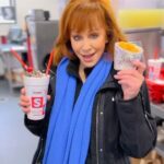 Reba McEntire Instagram - I’m Reba McEntire… ✨ @sonicdrivein #sonic #tatertots #fancy