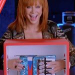 Reba McEntire Instagram - we’re prepping for the Blinds with #TheVoice Blind Box of course 🎁✨