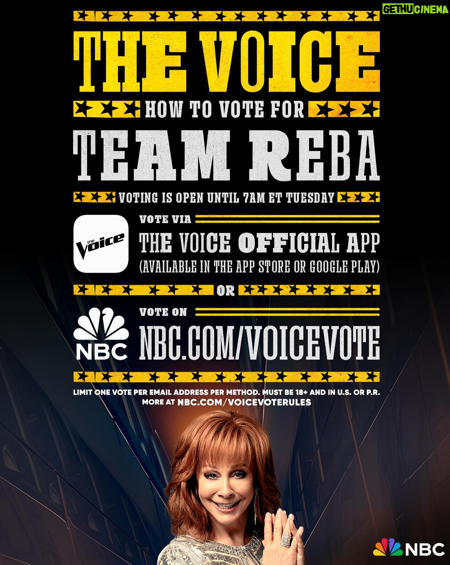 Reba McEntire Instagram - So proud of @rubyleighofficial and @jacquieroar! Tune in for night one of #TheVoice finale and vote #TeamReba!!! @nbcthevoice