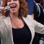 Reba McEntire Instagram - Go behind-the-scenes of Reba’s “National Anthem” performance at Super Bowl LVIII! #SBLVIII You can stream the song now at the link in bio!