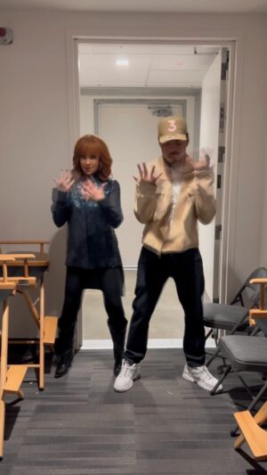 Reba McEntire Instagram - Thanks for the new dance moves @chancetherapper!