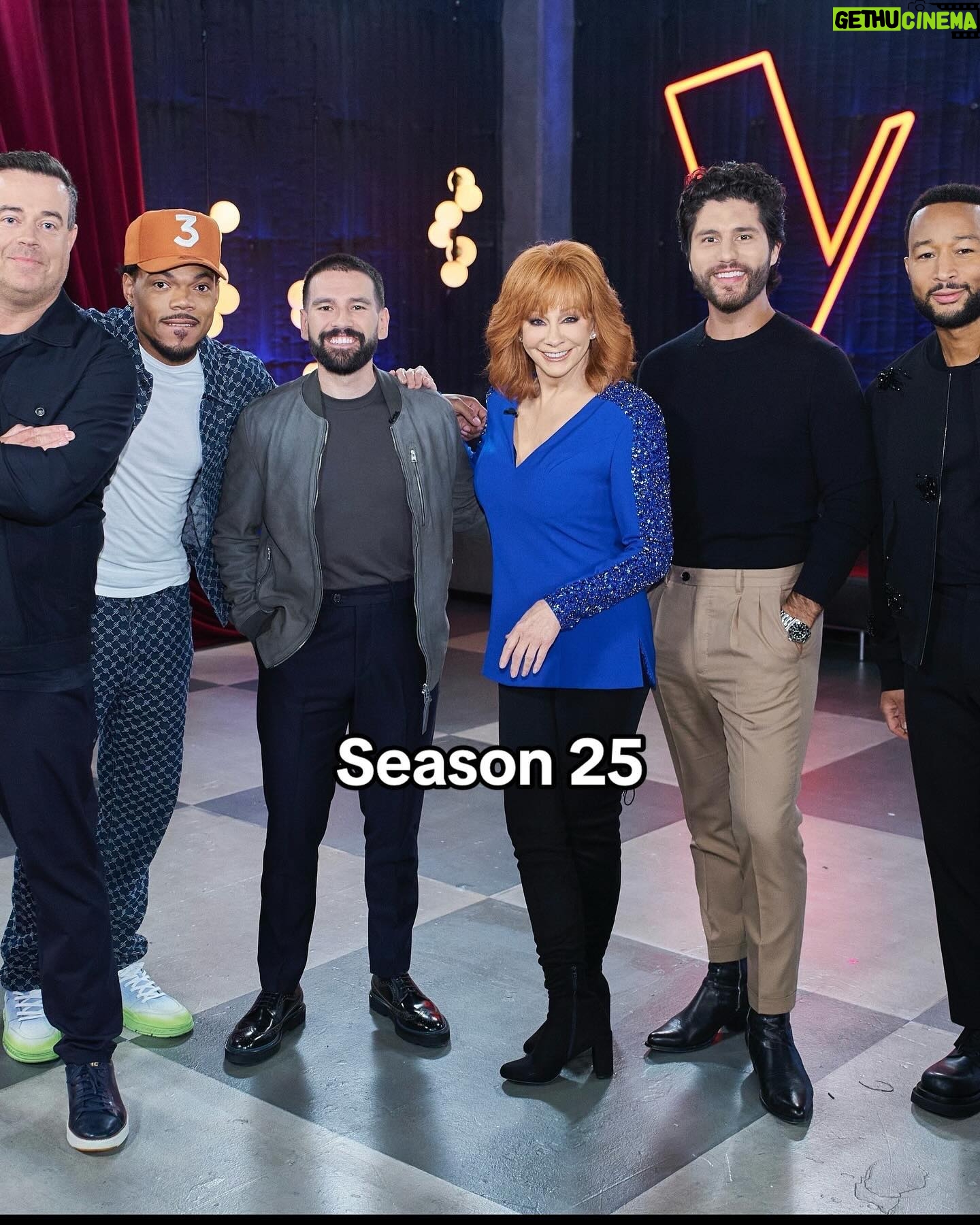 Reba McEntire Instagram - From S1 as a Battle Advisor to S25’s first night of Battle rounds as a coach myself! ❤️ @nbcthevoice