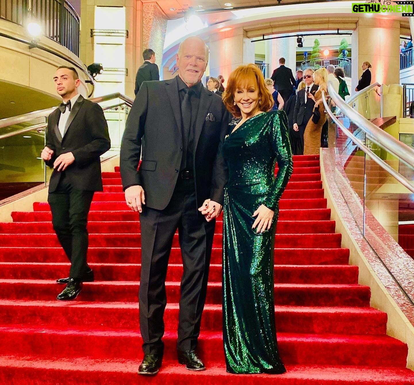 Reba McEntire - 33.5K Likes - It’s the most glamorous night of the year! Good luck to all the nominees tonight! ✨ 🎬 #Oscars #Throwback