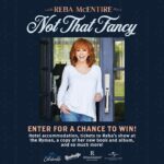 Reba McEntire Instagram – We’re doing a giveaway, y’all! Enter for the chance to win a trip to Nashville to spend the evening with me courtesy of @VisitMusicCity! We’ll be celebrating all things Not That Fancy with a special performance at the Ryman Auditorium. You won’t want to miss it! 

Learn more here at the link in bio!