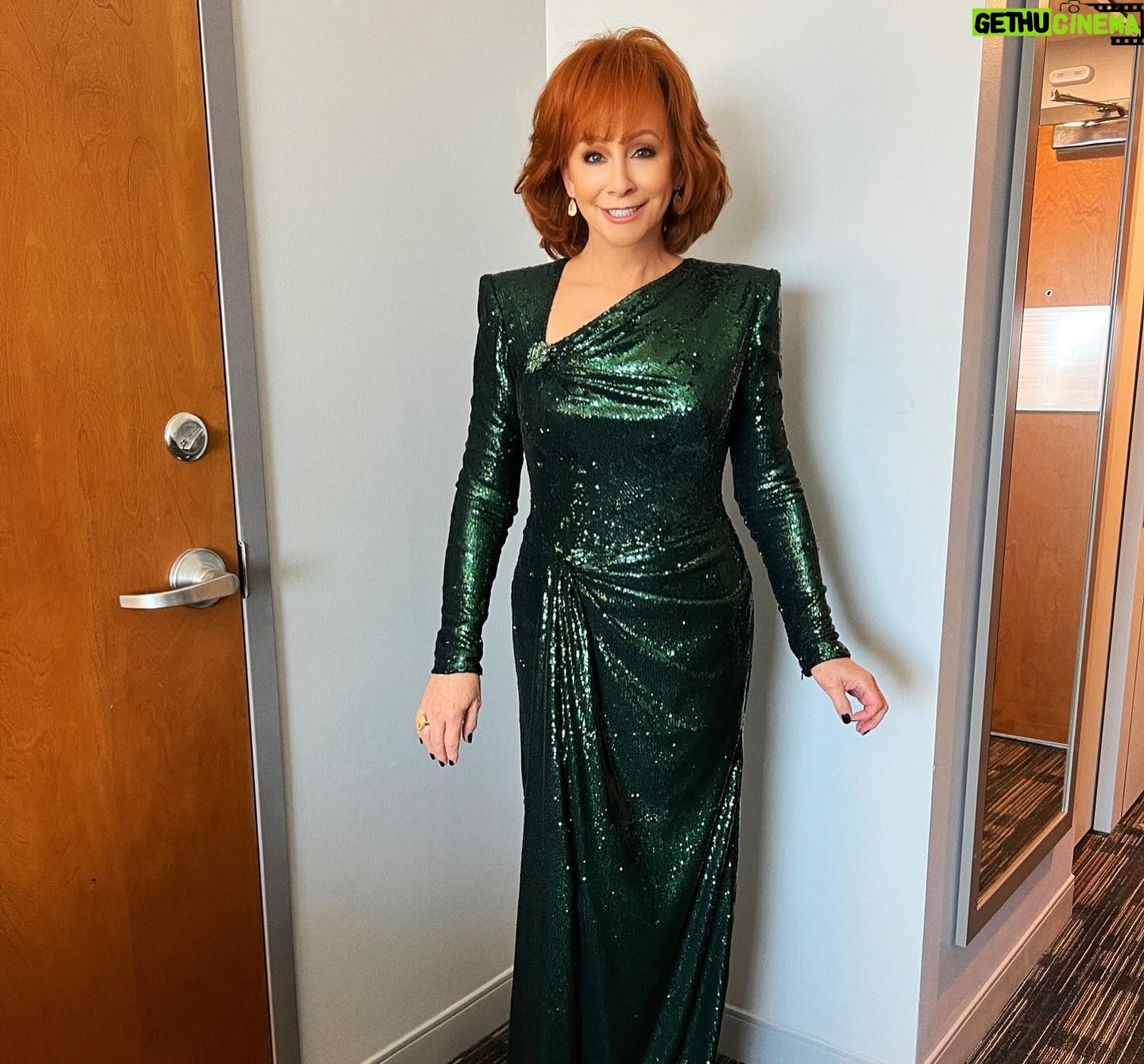 Reba McEntire - 33.5K Likes - It’s the most glamorous night of the year! Good luck to all the nominees tonight! ✨ 🎬 #Oscars #Throwback