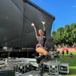 Rebecca Black Instagram - perfect wrap on the let her burn tour in sydney and 2023 🥹 thank you aus, and to everyone else who came out to a show and streamed the album this year!!!! there was a time in my life i thought this would be truly fucking impossible for me. my god i’m lucky, i’m eternally indebted to all of u. the titties and chainsaw deserve a rest, now back home to finish RB2… this show, let alone this year wouldn’t have been possible without the most cool as hell, talented and hardworking crew @kcon101 anton, @richysquirrel @malloryhenley @chrlesnchrge @ianj_mckenzie @cjjensen05 @ben_hobbs @theyneedacrane @andrewcrosbiesound @bibes87 @hodgepodge_creative adam mcnally, @thebeehive_la @julietteontheinternet @frazescreative @blacklanterncreative see u in 2024