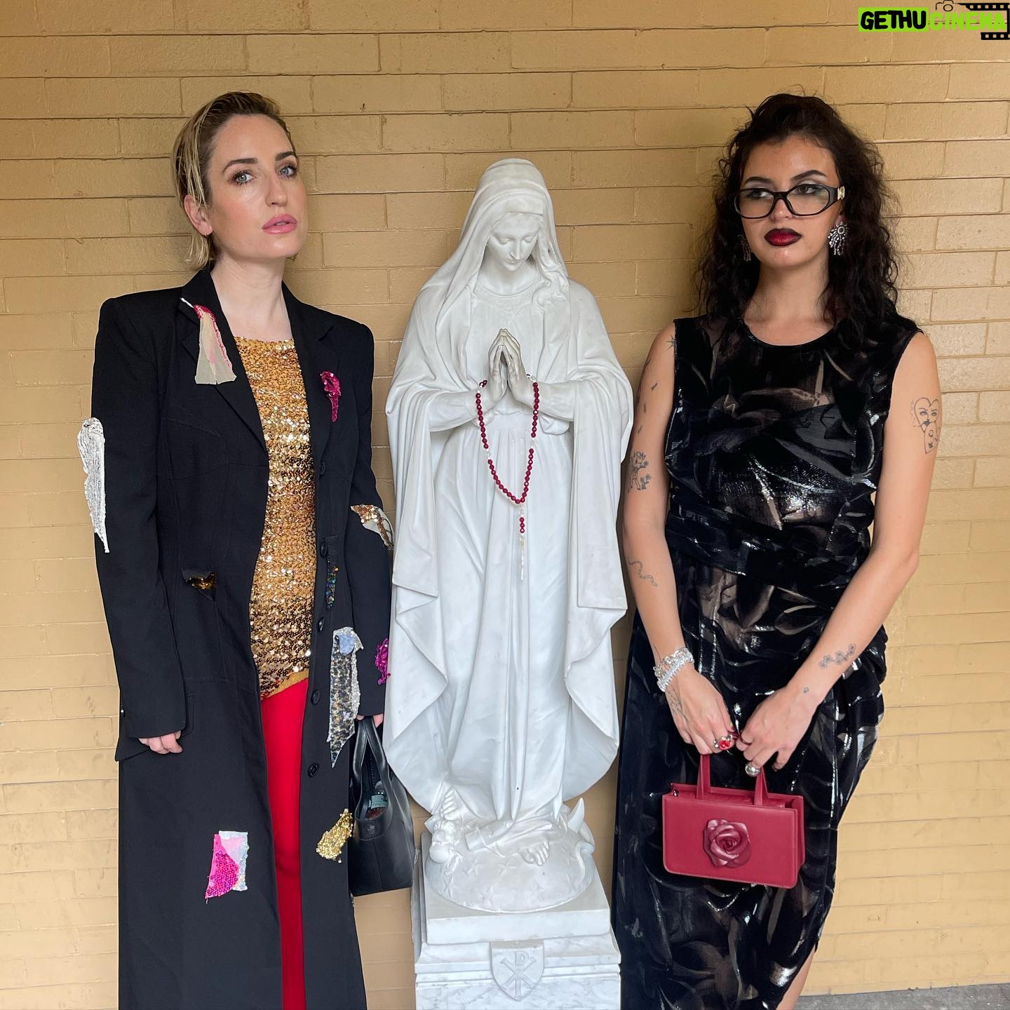 Rebecca Black Instagram - nyfw…..thank u for ur big demon vibes. back to the music