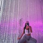 Rebecca Chen Instagram - @teamlab.planets trippy ✨ like walking into a 3 dimensional universe 💟 #teamlabplanets #tokyo