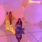 Rebecca Chen Instagram - @teamlab.planets trippy ✨ like walking into a 3 dimensional universe 💟 #teamlabplanets #tokyo